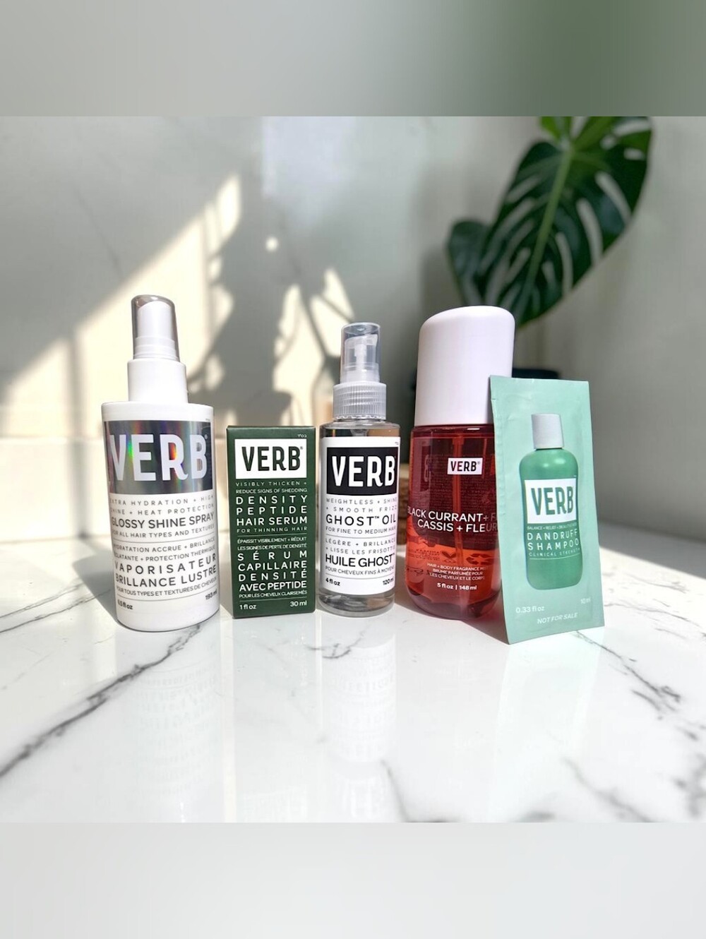 NEW Verb Haircare 4-Piece Bundle Set + Free Gift (Retail $102)